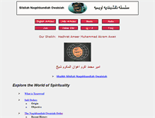 Tablet Screenshot of owaisiah.com